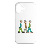 Lowry Stick Figures Case for iPhone 16 Plus
