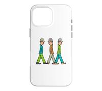 Lowry Stick Figures Case for iPhone 16 Pro Max