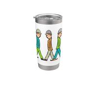 Lowry Stick Figures Stainless Steel Insulated Tumbler