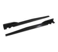 LOWUAGFJG Car Body Side Skirts for Ford Focus Hatchback 2010-2019 2020 2021 2022 2023 2024, Side Skirt Spoiler Car Rear Spoilers,Bright Black