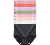 LOWVEDGK 8PCS Leakproof Underwear Incontinence Panties Washable Incontinence Pants Ultradries Leakproof Underwear (8 Pcs,XXL)