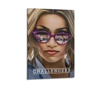 LOXBFMPKI Challengers Movie Poster Decorative Painting Canvas Wall Posters And Modern Family Bedroom Decor 08x12inch(20x30cm)