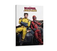 LOXBFMPKI Deadpool & Wolverine - Movie Poster Decorative Painting Canvas Wall Posters And Modern Family Bedroom Decor 12x18inch(30x45cm)
