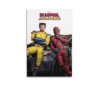 LOXBFMPKI Deadpool & Wolverine - Movie Poster Decorative Painting Canvas Wall Posters And Modern Family Bedroom Decor 08x12inch(20x30cm)