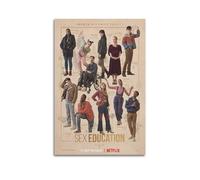 LOXBFMPKI Sex Education Poster Decorative Painting Canvas Wall Posters And Modern Family Bedroom Decor 20x30inch(50x75cm)