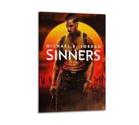 LOXBFMPKI Sinners Movie Poster Decorative Painting Canvas Wall Posters And Modern Family Bedroom Decor 20x30inch(50x75cm)