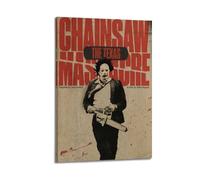 LOXBFMPKI The Texas Chainsaw Massacre Movie Poster Decorative Painting Canvas Wall Posters And Modern Family Bedroom Decor 16x24inch(40x60cm)