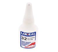 Loxeal Instant Adhesive 20ml Transparent 2-5s Curing Time Metal, Plastic, Neoprene/Nbr, Epdm And Rubber Surfaces