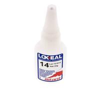 Loxeal Instant Adhesive 20ml Transparent 8-15s Curing Time Metal, Plastic And Neoprene/Nbr Surfaces