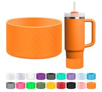 LOXICEN Silicone Boot for Stanley, Cup Boots Compatible with Stanley 40oz 30oz 20oz Tumbler, Cup Accessories Boot Orange, BT-LX-1P-chengse
