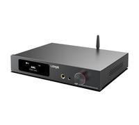 LOXJIE A40 Audio Power Amplifier and Ear Amplifier all-in-one Machine,MA5332MS Chip NJW1194,Vinyl Phonograph Input,EQ Mode,5 Filters Available,Bass Output,Bluetooth 5.1,with Remote Control