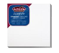 Loxley 10 x 10-inch Deep 36 mm Edge Ashgate Chunky Stretched Artists Canvas, White