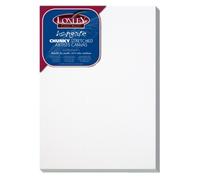 Loxley 14 x 10-inch Deep 36 mm Edge Ashgate Chunky Stretched Artists Canvas, White