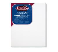Loxley 20 x 16-inch Deep 36 mm Edge Ashgate Chunky Stretched Artists Canvas, White