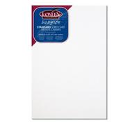 Loxley 30 x 20-inch Traditional 18 mm Depth Ashgate Stretched Artists Canvas, White