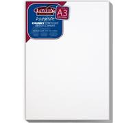 Loxley A3 size Deep 36 mm Edge Ashgate Chunky Stretched Artists Canvas, White