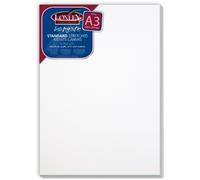 Loxley A3 size Traditional 18 mm Depth Ashgate Stretched Artists Canvas, White