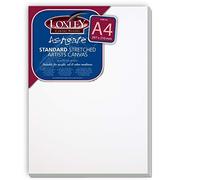 Loxley A4 size Traditional 18 mm Depth Ashgate Stretched Artists Canvas, White
