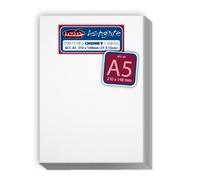 Loxley A5 size Deep 36 mm Edge Ashgate Chunky Stretched Artists Canvas, White
