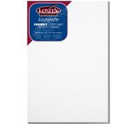 Loxley Stretched Blank Canvas, Titanium White Primed, 76 cm