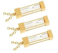 LOXRURLBI 3pcs Commemorative Pet Pendants Durability Minimalists Memorials Necklace For Memory Preservation Remembrancer Necklace