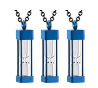 LOXRURLBI 3pcs Commemorative Pet Pendants Durability Minimalists Memorials Necklace For Memory Preservation Remembrancer Necklace
