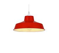 Loxton Lighting Classic Metal Pluto Pendant Shade 30cm (12inch) Diameter (Red)