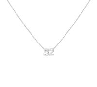 LOXUAKAM Gold Number Necklace for Women 18K Gold Plated Dainty Charm Birth Month Cute Pendant Choker Necklace Personalized Jewelry Birthday Gift for Her, Stainless Steel, No Gemstone