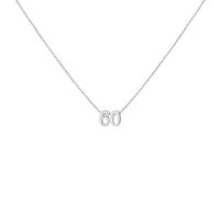 LOXUAKAM Gold Number Necklace for Women 18K Gold Plated Dainty Charm Birth Month Cute Pendant Choker Necklace Personalized Jewelry Birthday Gift for Her, Stainless Steel, No Gemstone
