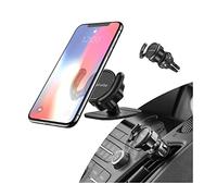 LoyaForba Pop Clip Car Mount Compatible Pop Users 360° Rotation Air Vent Pop Out Stand and Dashboard Sticker Holder for GPS Navigation Compatible with Phone MAX/X/8, Note 8/S9+