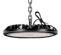 loyal 100W LED High Bay Spotlight, 10000LM 6000K Cool White UFO Workshop Lamp, IP65 Waterproof LED Industrial Lamp for Factories, Airports, Patios, Restaurants, Workshops