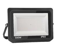 loyal 500W LED Floodlight Outdoor, 3000K Warm White 50000LM Outdoor Security Light, IP65 Waterproof Outdoor Wall Light, Spot Lighting for Garden, Garage, Playground, Patio