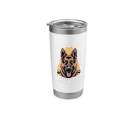 Loyal AF German Shepherd Dog Loyalty Design Stainless Steel Insulated Tumbler