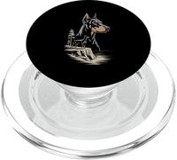 Loyal Doberman Pinscher Scenic Cliff Watch PopSockets PopGrip for MagSafe