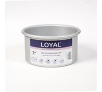 LOYAL Elite Cake Pan Extra Deep Round Ø18cm, Baking Tin, Optimal for Baking Layered Cakes and Sponges, Non-Stick Coating, Even Heat Distribution - Ø 18 cm
