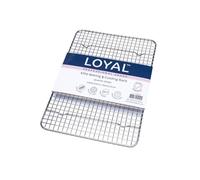 Loyal Elite Cooling Rack 34 x 43 cm, Stainless Steel Cooling Rack for Roasting, Baking, Grilling, Cooling, Easy to Clean, High-Quality Material, 34 x 43 cm