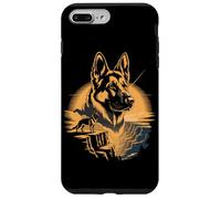 Loyal German Shepherd Standing On Canyon Cliff Case for iPhone 7 Plus/8 Plus
