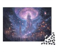 Loyal Lantern Festival Puzzles 1000 Piece Puzzle Challenge Toy Adults And over 12 Years Old Puzzle Game Educational Challenge Home Decoration Gift 70x50cm/1000pcs