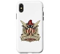 Loyal Opposition Since 1776 Liberty Cap Shield Crest Case for iPhone X/XS