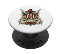 Loyal Opposition Since 1776 Liberty Cap Shield Crest PopSockets Adhesive PopGrip