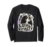 Loyal Royalty Cavalier King Charles Spaniel Dog Long Sleeve T-Shirt