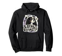 Loyal Royalty Cavalier King Charles Spaniel Dog Pullover Hoodie