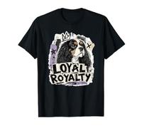 Loyal Royalty Cavalier King Charles Spaniel Dog Value Graphic T-Shirt