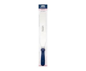 Loyal Straight Spatula, Stainless Steel Icing Spatula with Flexible Blade, Palette Knife with Non-Slip Handle, Cake Decorating Spatula for Ganache & Buttercream - 30 cm