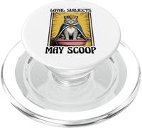 Loyal Subjects May Scoop Cat Lover Litter Box Funny Cat PopSockets PopGrip for MagSafe