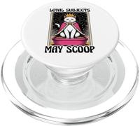 Loyal Subjects May Scoop Cat Lover Litter Box Funny Cat PopSockets PopGrip for MagSafe