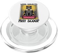 Loyal Subjects May Scoop Cat Lover Litter Box Funny Cat PopSockets PopGrip for MagSafe