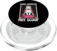 Loyal Subjects May Scoop Cute Cat Litter Box Funny Cat PopSockets PopGrip for MagSafe