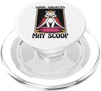 Loyal Subjects May Scoop Cute Cat Litter Box Funny Cat PopSockets PopGrip for MagSafe