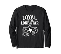 Loyal to the Lone Star Texas Football Tee Long Sleeve T-Shirt